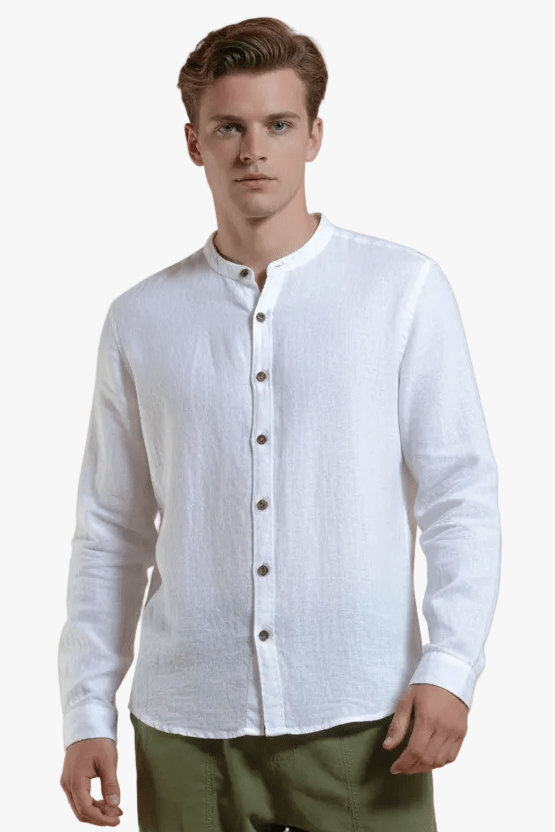 Camisa FOUR SEASONS en Manta Negro para Caballero| Only Cabo® - Cabostyle Store