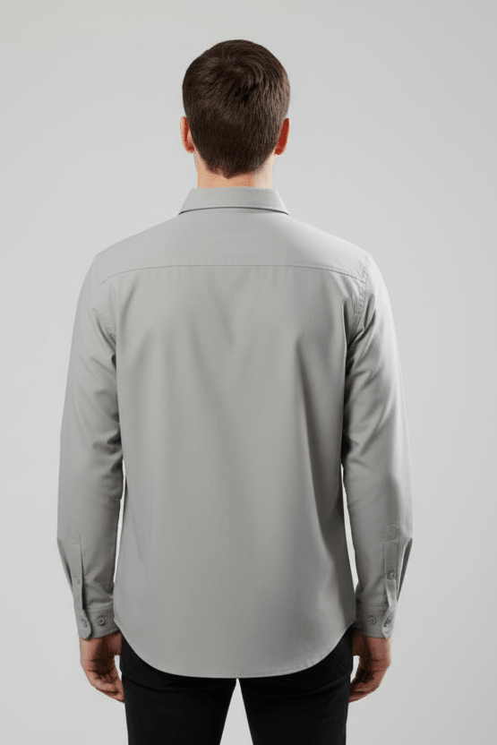 Camisa TERRAIN Relax Fit | Pesca y Protección Solar | Gris - Cabostyle Store