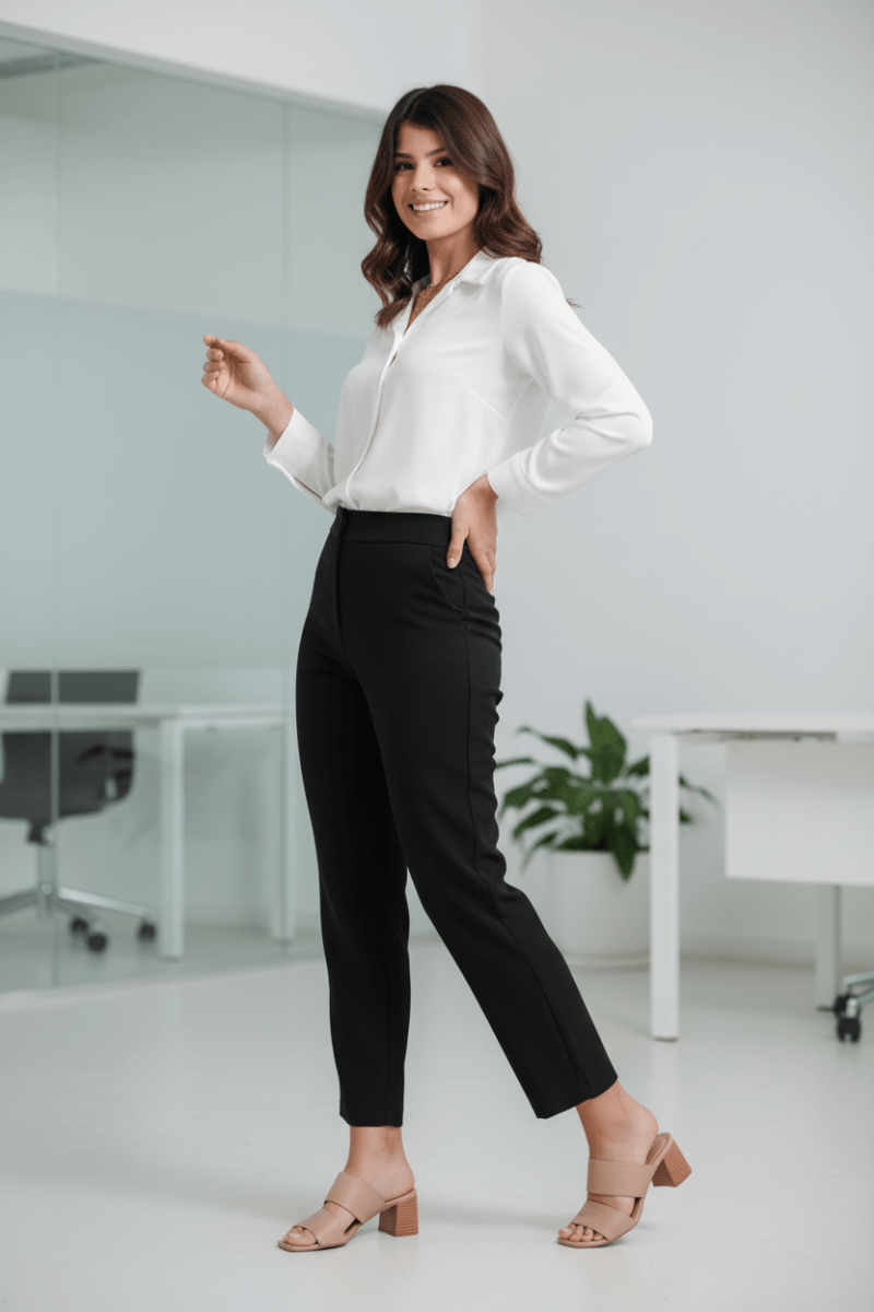 Pantalón ZADUN en Manta Black Night para Dama | Only Cabo® - Cabostyle Store