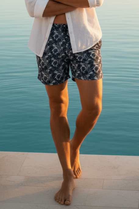 Short de Baño MARINE 5" para Hombre Obeliscos | Cabostyle® - Cabostyle Store