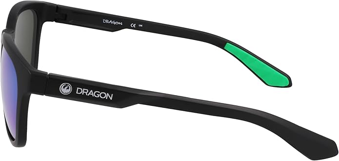 Dragon Dune LL H2O Polarized Sunglasses Matte Black | Green Ion Lens