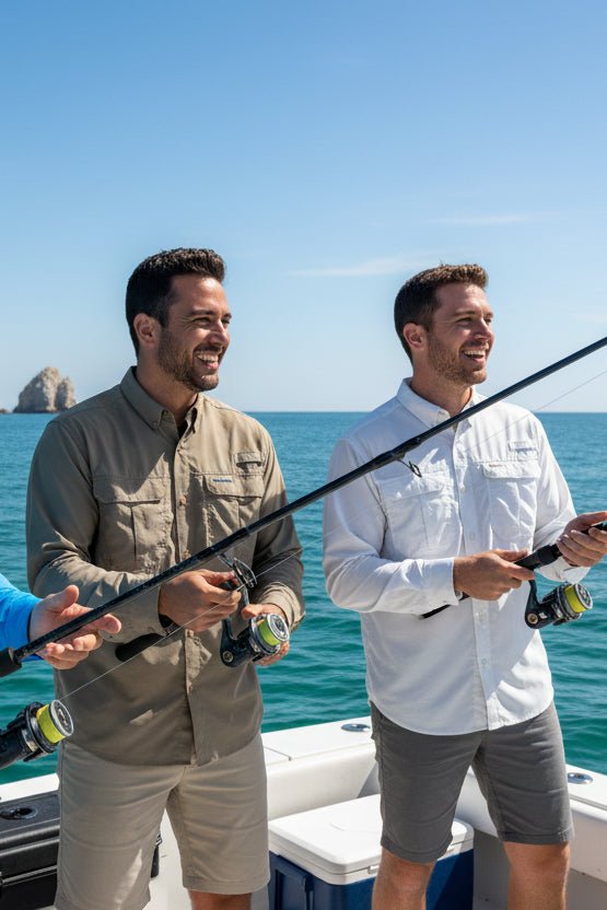 Camisa TERRAIN Relax Fit | Pesca y Protección Solar | Gris - Cabostyle Store