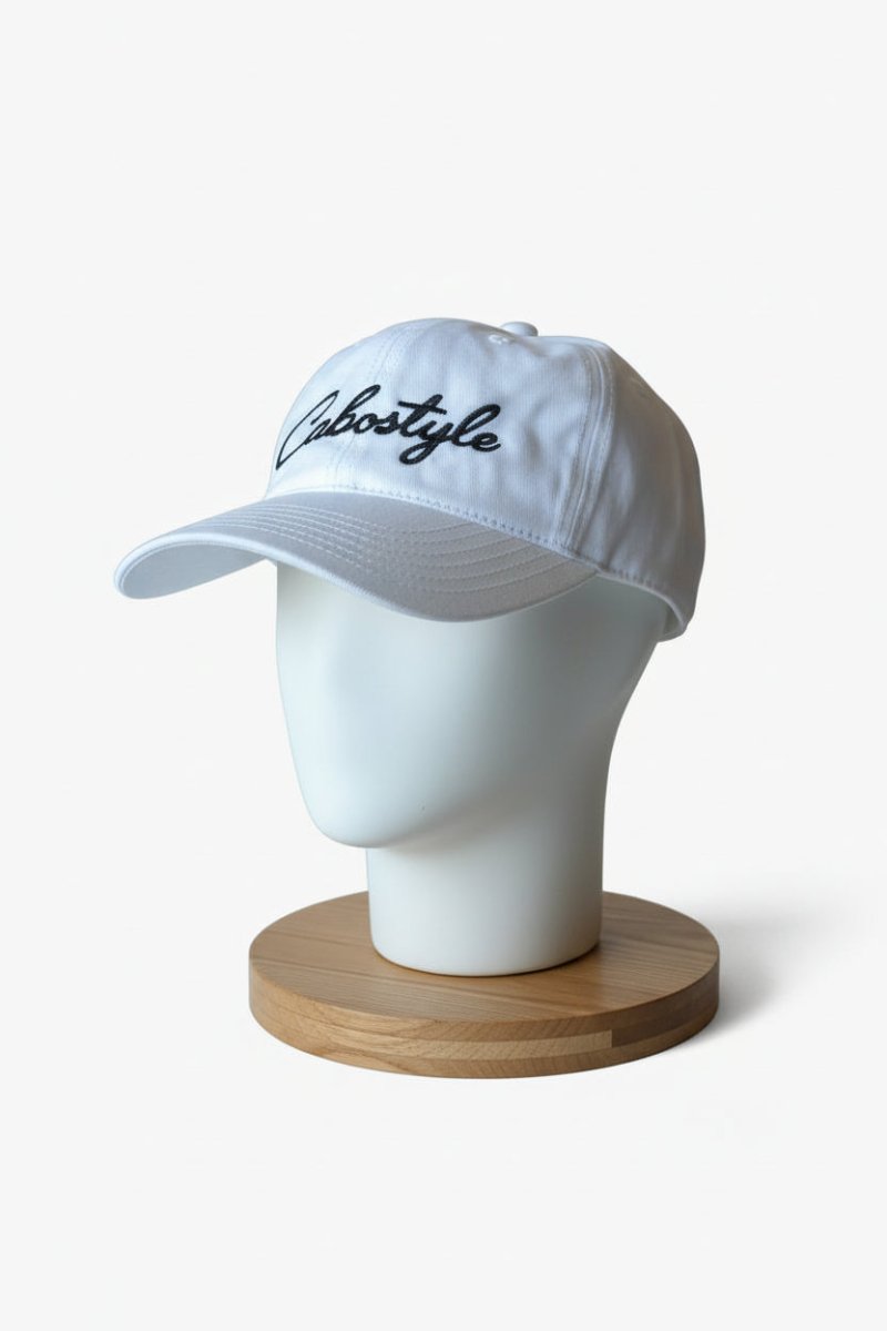 Gorra Blanca de Golf Premium Cabostyle® - Cabostyle Store