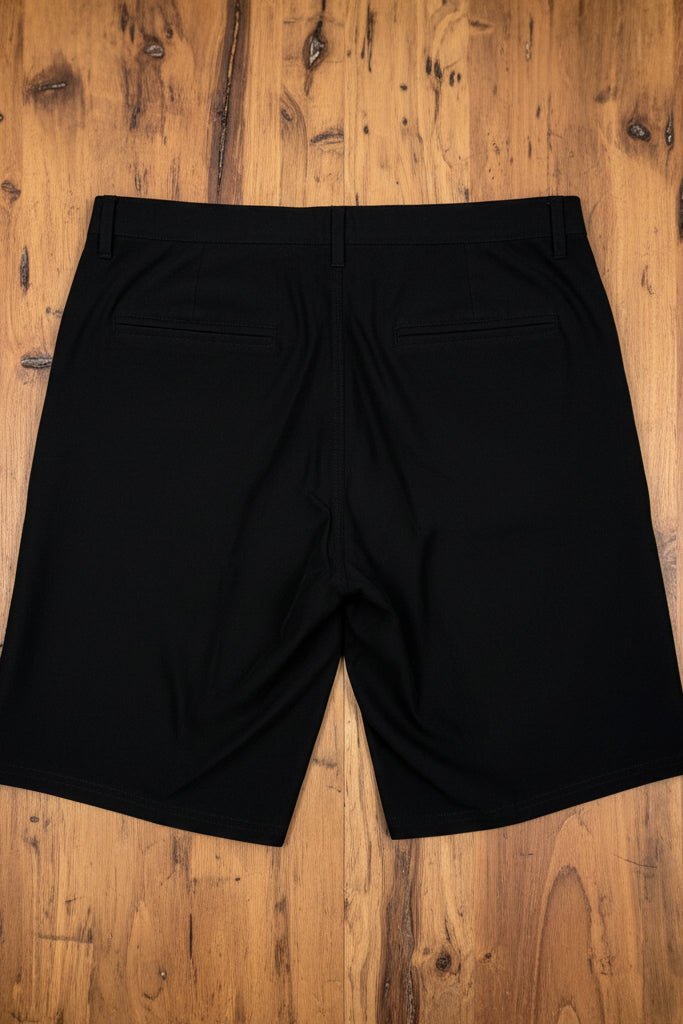Short de Golf Negro Flex Fit | Cabostyle® - Cabostyle Store