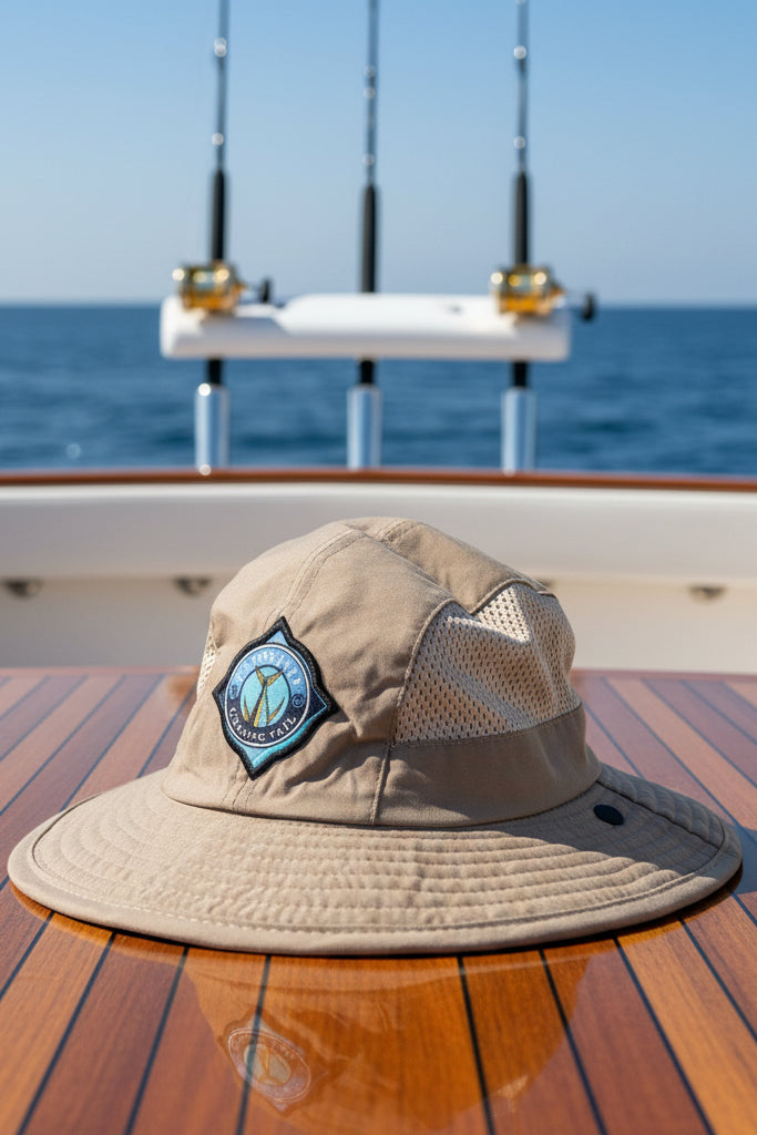 Sombrero bucket hat pesca khaki Chasing Tail Los Cabos Cabostyle